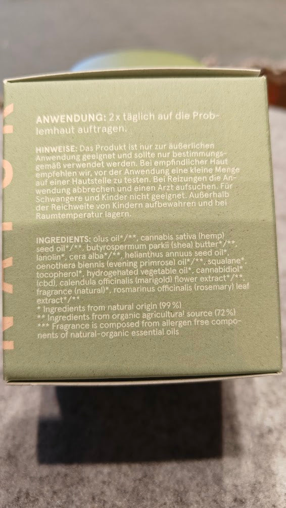 CBD Akutbalsam 50ml /300mg CBD